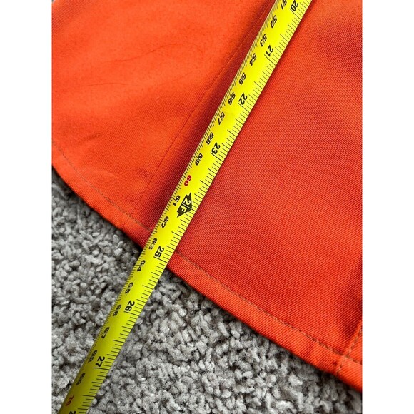 Scully Pearl Snap‎ Shirt Size M Burnt Orange Blue Brass & Embroidered Art Cowboy - Picture 11 of 12